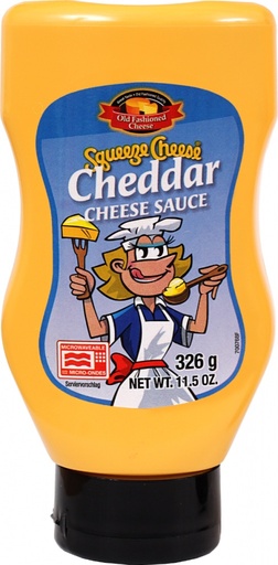 [EDB-001611] Squeeze Cheese - Cheddar - 300ml