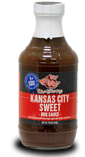 [EDB-000584] Three little Pigs BBQ - Kansas city sweet saus - 19,5oz