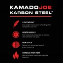 Kamado Joe - Big Joe -  Karbon Steel Griddle