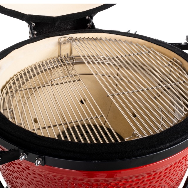 Kamado Joe- Big Joe - Halve maan RVS rooster