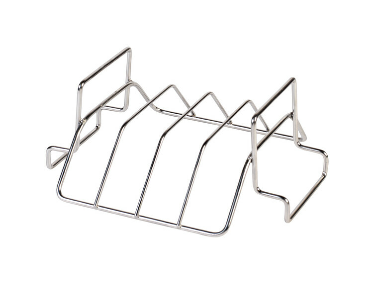 Big Green Egg - RVS Rib en Roasting rack - Large