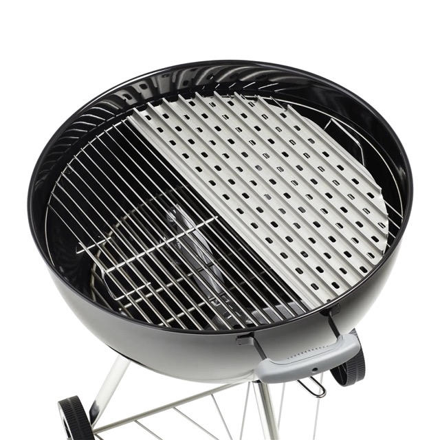 Grillgrate Halve maan rooster voor Kettles, Kamado en Pit Barrel