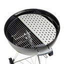 Grillgrate Halve maan rooster voor Kettles, Kamado en Pit Barrel