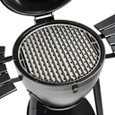 Grillgrate Halve maan rooster voor Kettles, Kamado en Pit Barrel