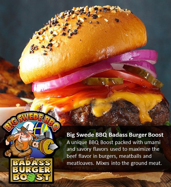 Big Swede BBQ Badass Burger Boost