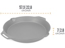 Petromax - Gietijzeren skillet met 2 handvaten - FP50ht