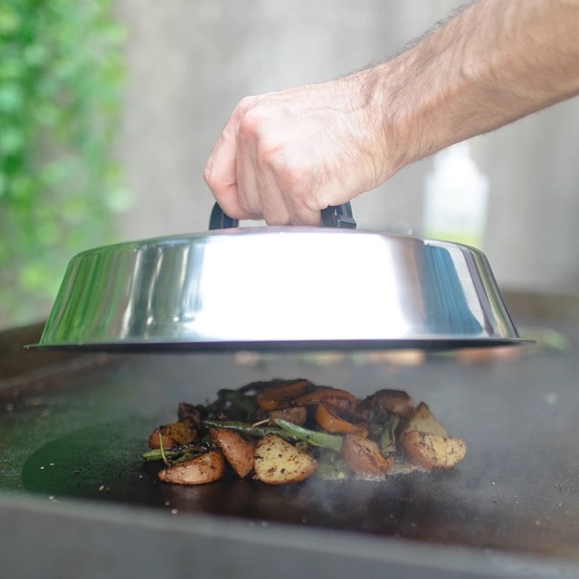 Char-Griller Flat Iron™ 12-inch Melting Dome