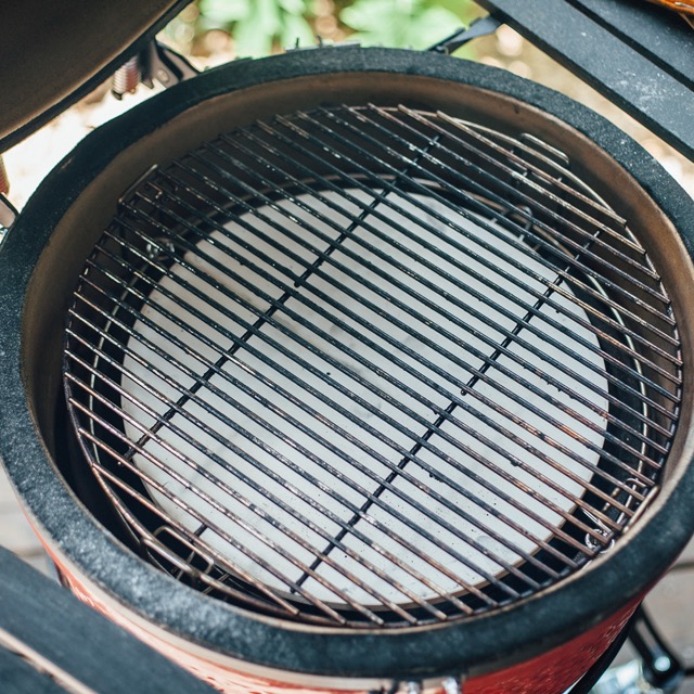 Kamado Joe - Classic - halfronde deflector stenen