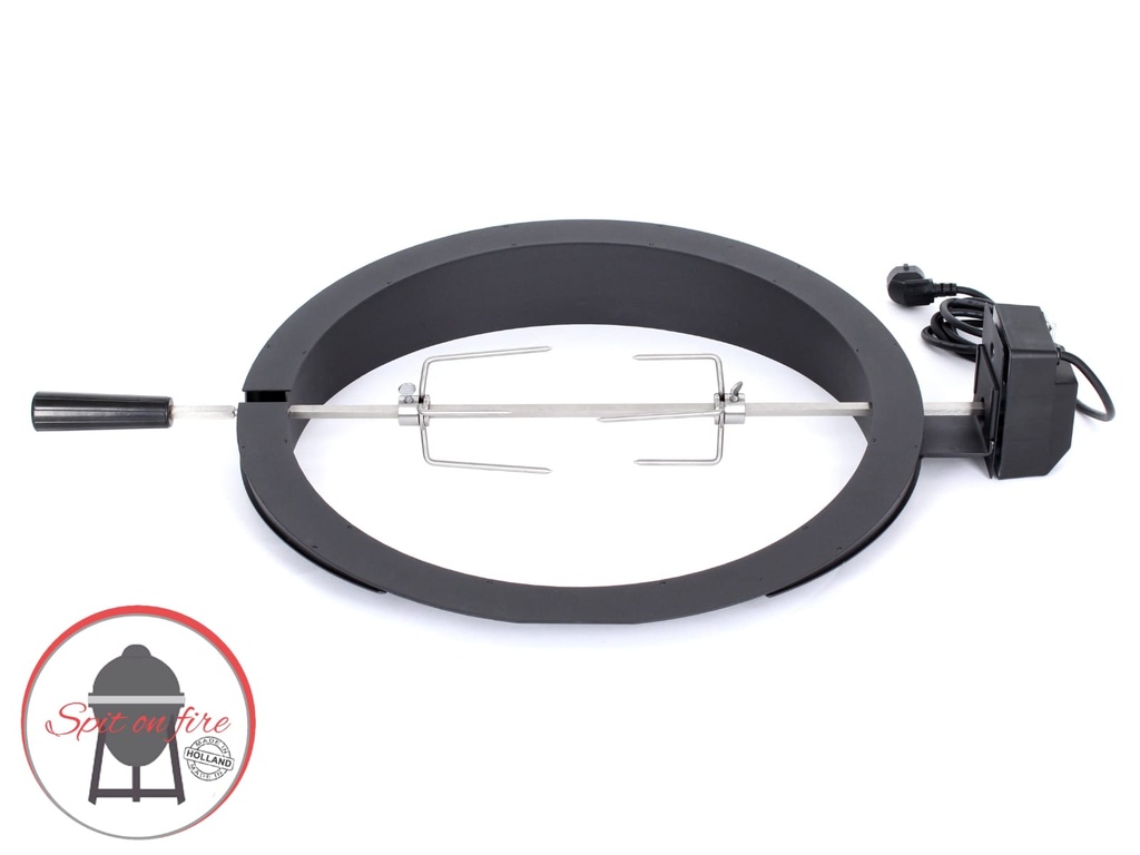 The Spit on Fire Kamado Rotisserie Ring - XL2 - 26 inch