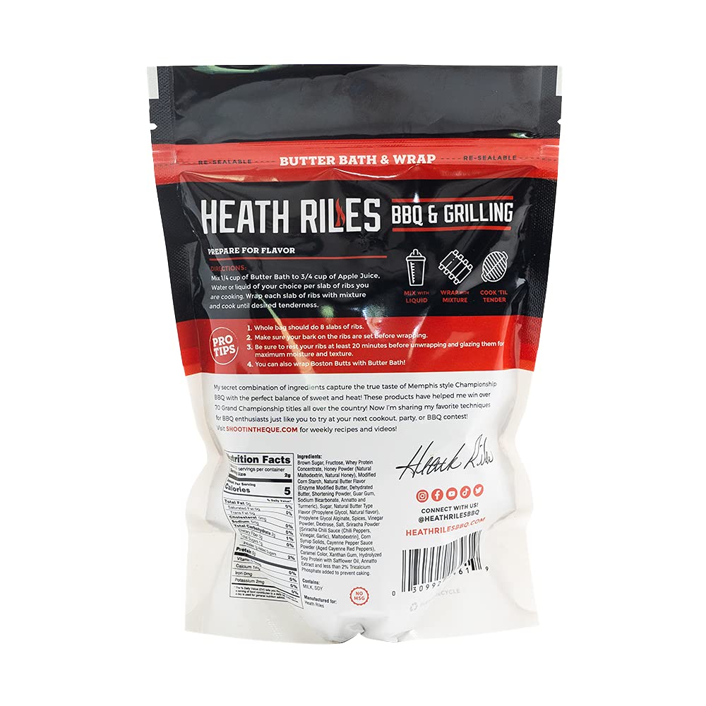 Heath Riles  Butter Bath and Wrap - 454gr