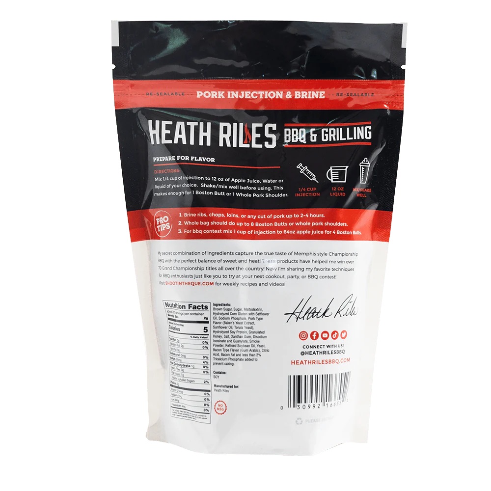 Heath Riles Pork & Brine Injection  - 454gr