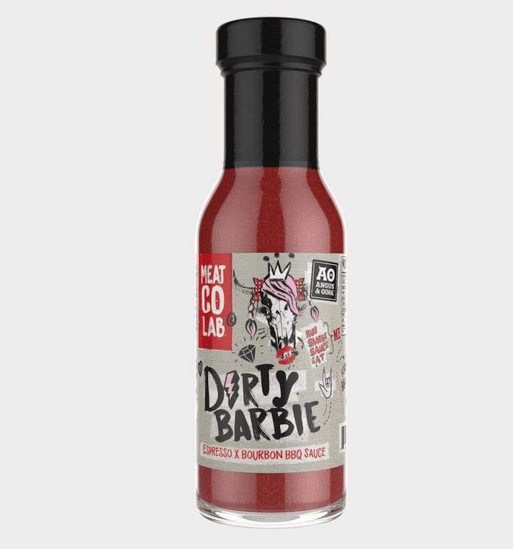 Angus & Oink - Dirty barbie Espresso X Bourbon BBQ Saus  - 295ml