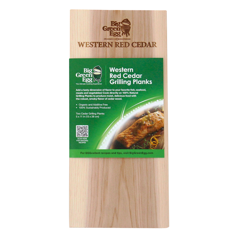 Big Green Egg - Ceder grill planken - 13cm x 28cm