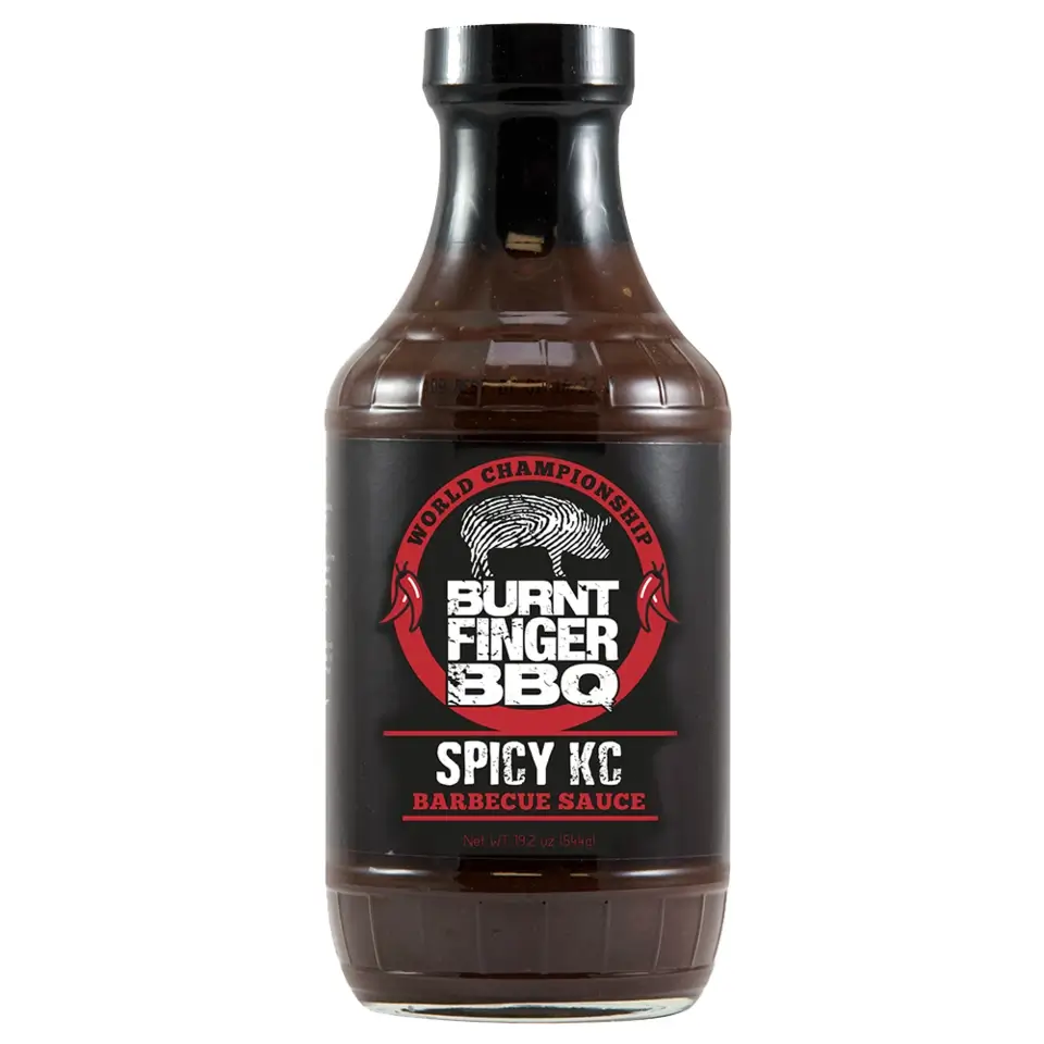 Burnt Finger - Spicy KC BBQ sauce - 554gr