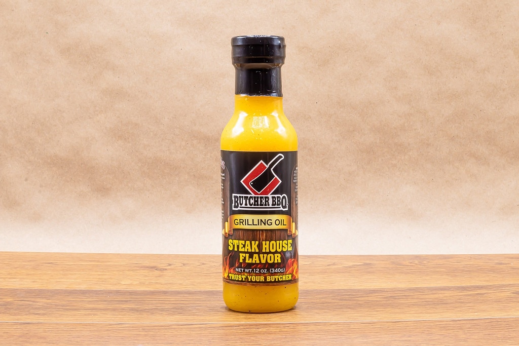 Butcher BBQ - Grilling oil - Steak Flavour - 340gr