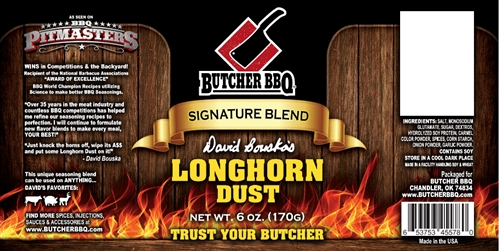 Butcher BBQ - Longhorn Dust - 170gr