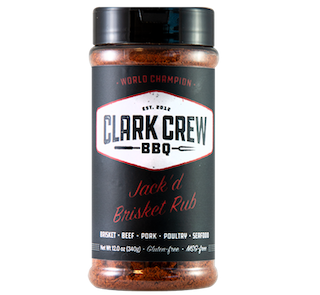 Clark crew  BBQ - Jack'd Brisket Rub - 340gr