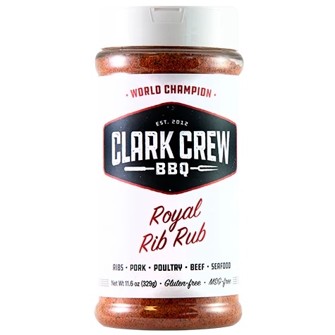 Clark crew  BBQ - Royal rib rub - 340gr