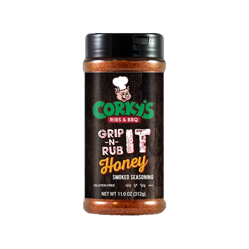 Corky's Grip It-N-Rub Honey Smoked