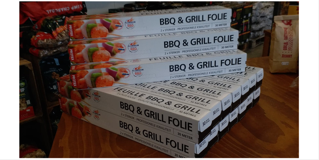 ELKEDAG-BBQ - Aluminiumfolie - 21 micron