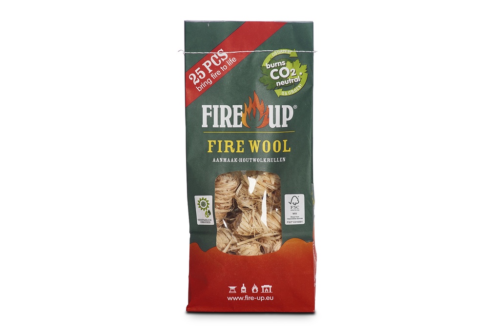 Fire-Up - Aanmaakwokkels - 25 stuks