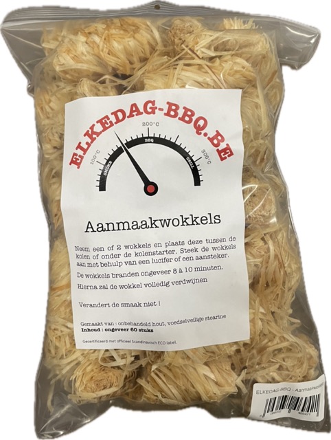 Elkedag- Aanmaakwokkels - Zak