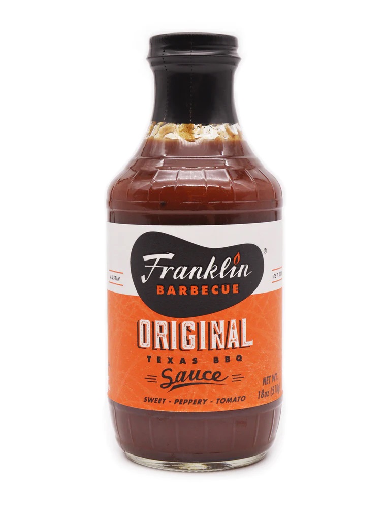Franklin original Texas BBQ saus - 18oz-510gr