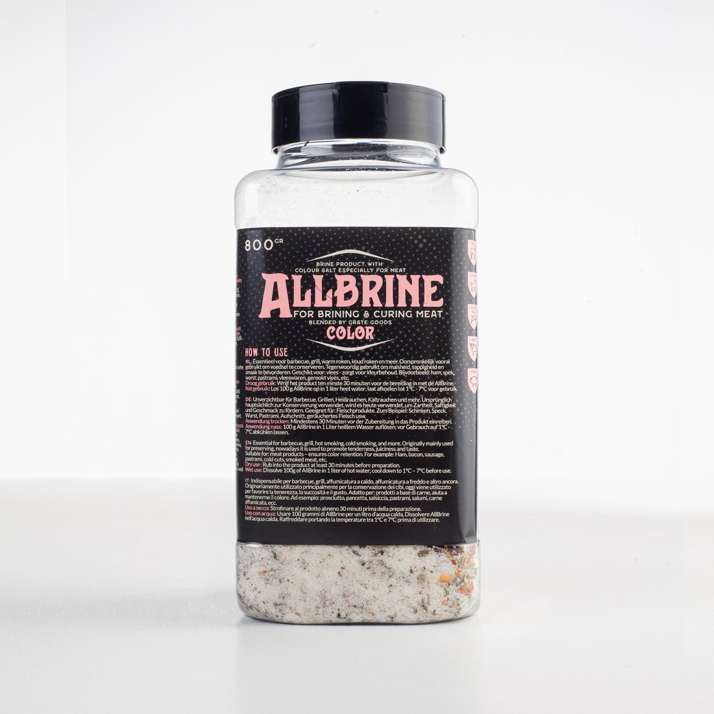 Grate goods - Allbrine Color - 800gr