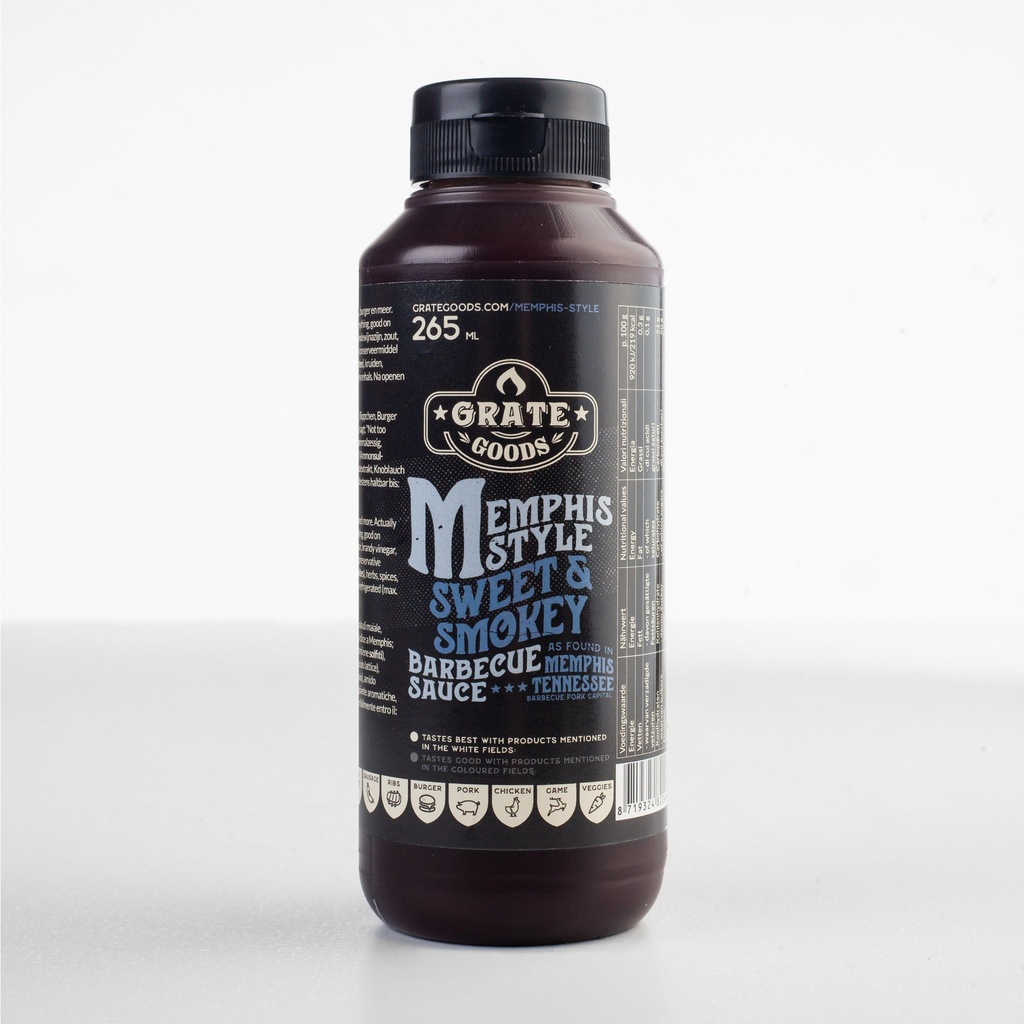 Grate goods - Memphis Sweet & Smokey -265ml