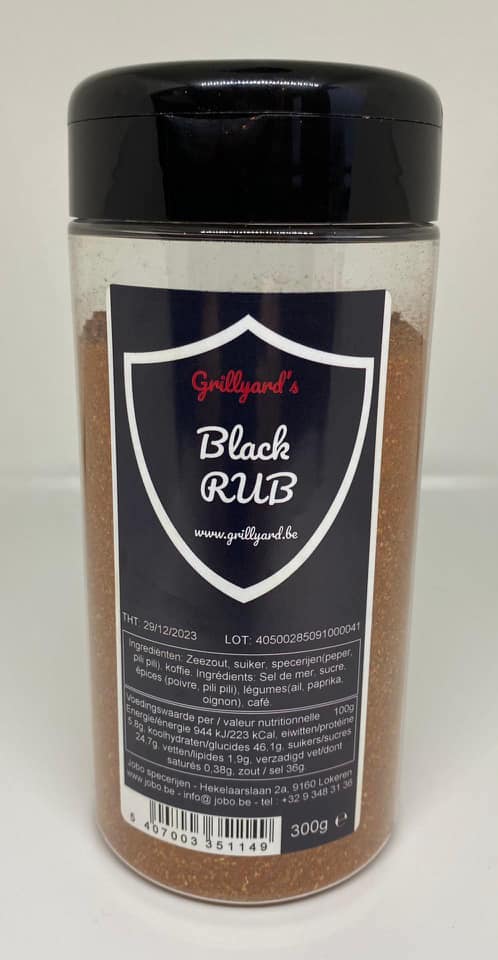 Grillyard's Black Rub - 300gr - THT 03/08/2024