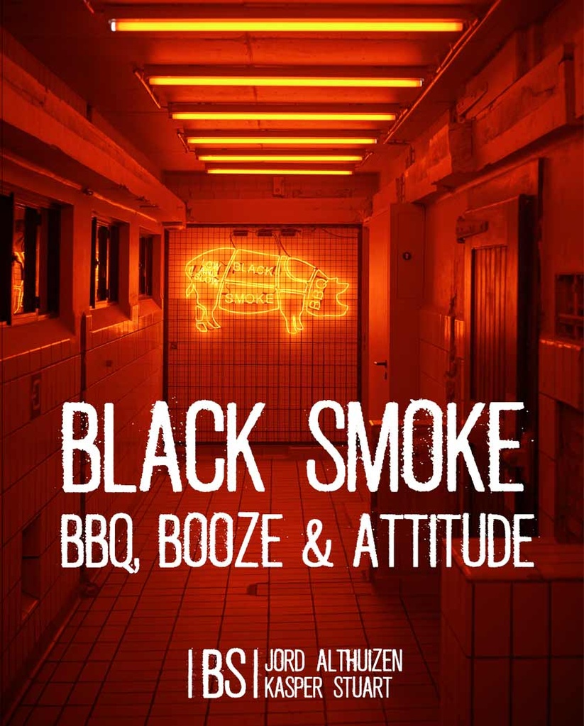 Smokey Goodness - Black Smoke - BBQ, Booze & Attitude