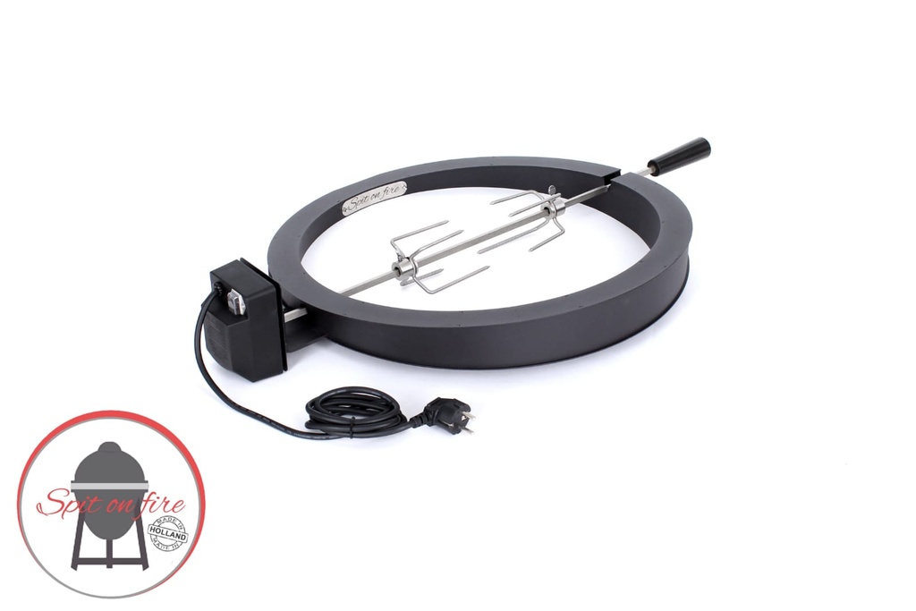 The Spit on Fire - Compact- Kamado Rotisserie Ring - 16 inch