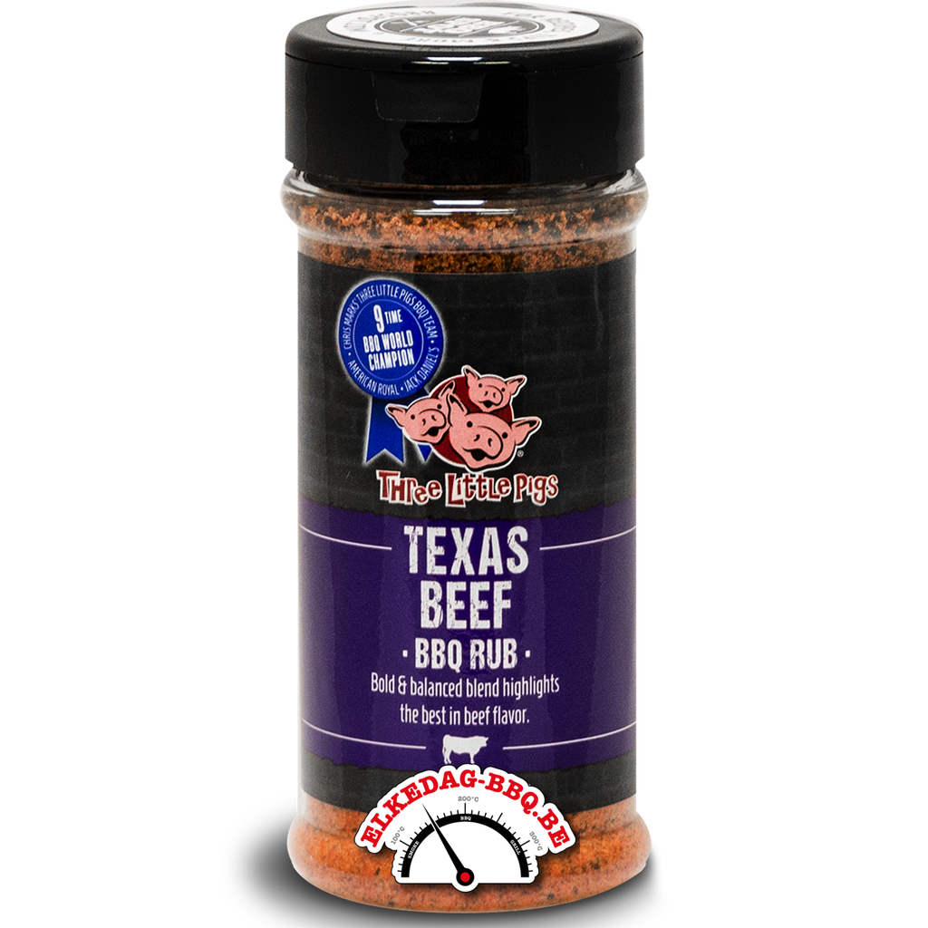 Three Little Pigs BBQ - 'Texas Beef' BBQ Rub - 187gr