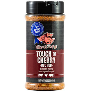 Three Little Pigs BBQ - 'Touch of cherry' BBQ Rub - 347gr