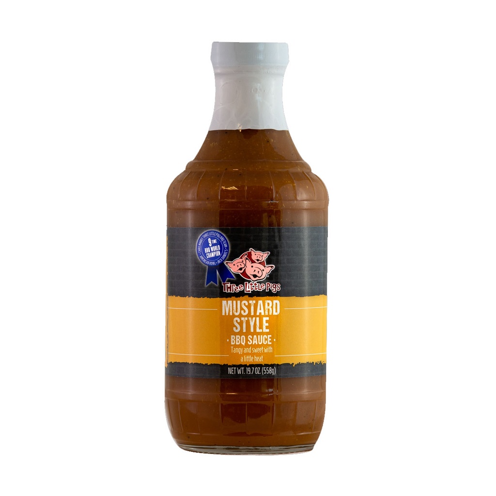 Three little pigs BBQ - Mustard style saus - 19,5oz