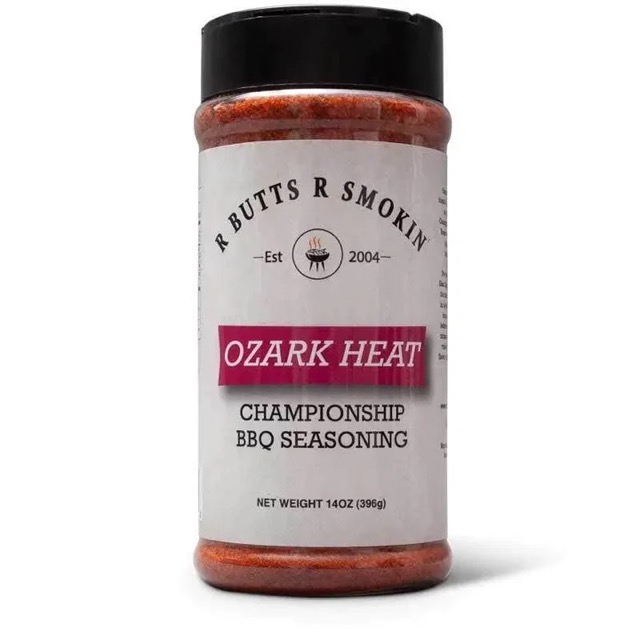 R Butts R Smoking - Ozark heat Rub - 397g