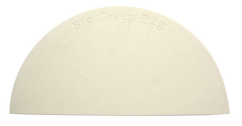 [0703 121035] Big Green Egg - Half Conveggtor Stone - Large