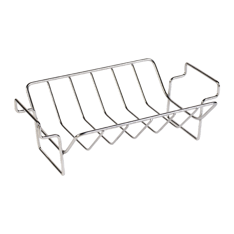 [EDB-001384] Big Green Egg - RVS Rib en Roasting rack - Small