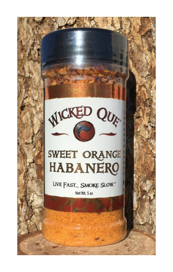 Wicked Que - Sweet orange habanero rub