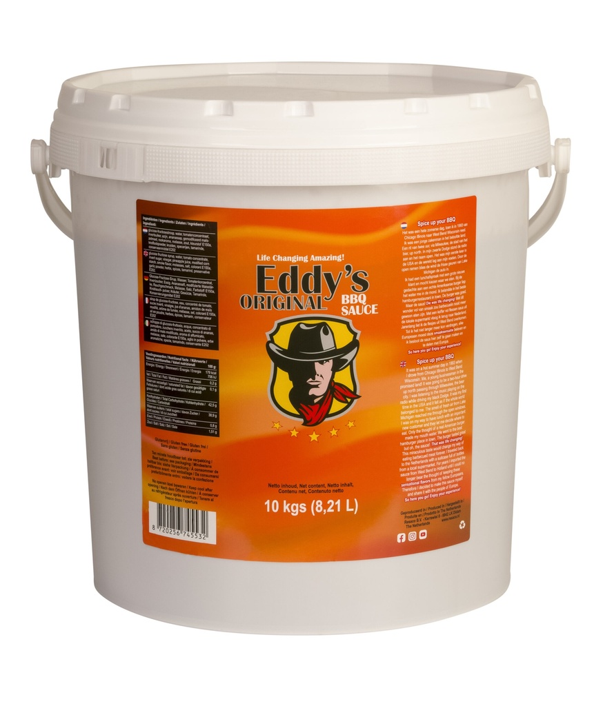 [EDB-001266] Eddy’s Original BBQ Sauce 10kg