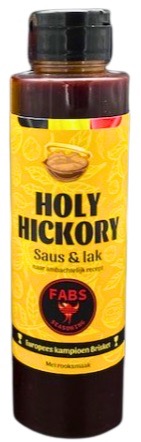 Fab's holy hickory saus - 0.5 liter