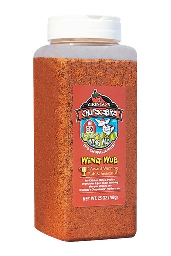 [EDB-001539] 2 Gringo's Chupacabra - WING RUB - 5LB