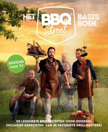 [EDB-001044] BBQ Street Basis BBQ boek - 176 pag