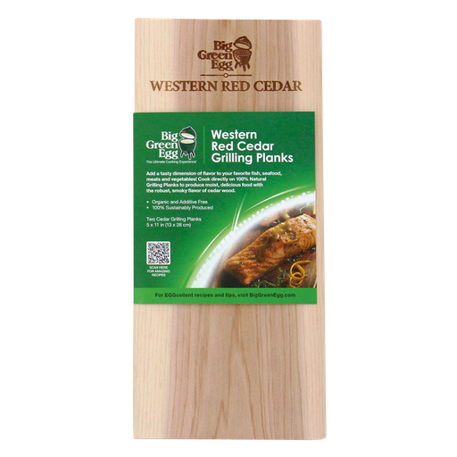 [EDB-001365] Big Green Egg - Ceder grill planken - 13cm x 28cm