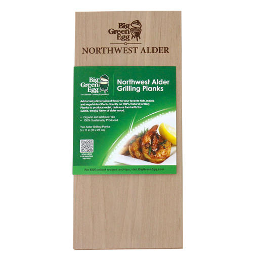 [EDB-001366] Big Green Egg - Els (Alder) grill planken - 13cm x 28cm