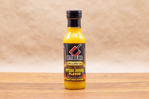 [EDB-001083] Butcher BBQ - Grilling oil - Steak Flavour - 340gr