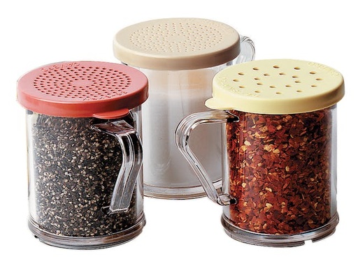 [EDB-001069] cambro shaker + 4 deksels