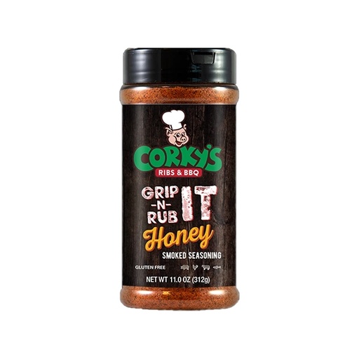 [EDB-001298] Corky's Grip It-N-Rub Honey Smoked