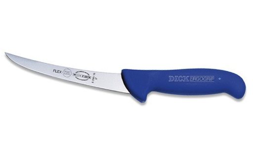 [EDB-001020] F. Dick - Stijf Uitbeenmes - Ergogrip - 15cm - blauw