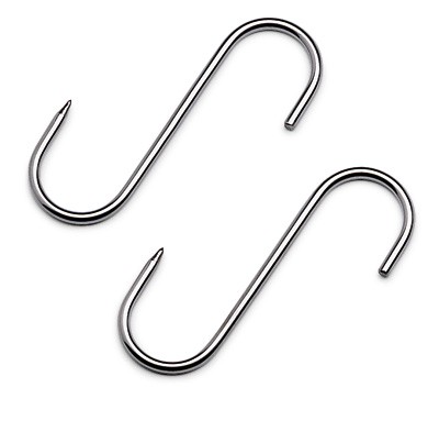 [9 1012 10] F. Dick - Vleeshaak - RVS - 100 x 5 mm